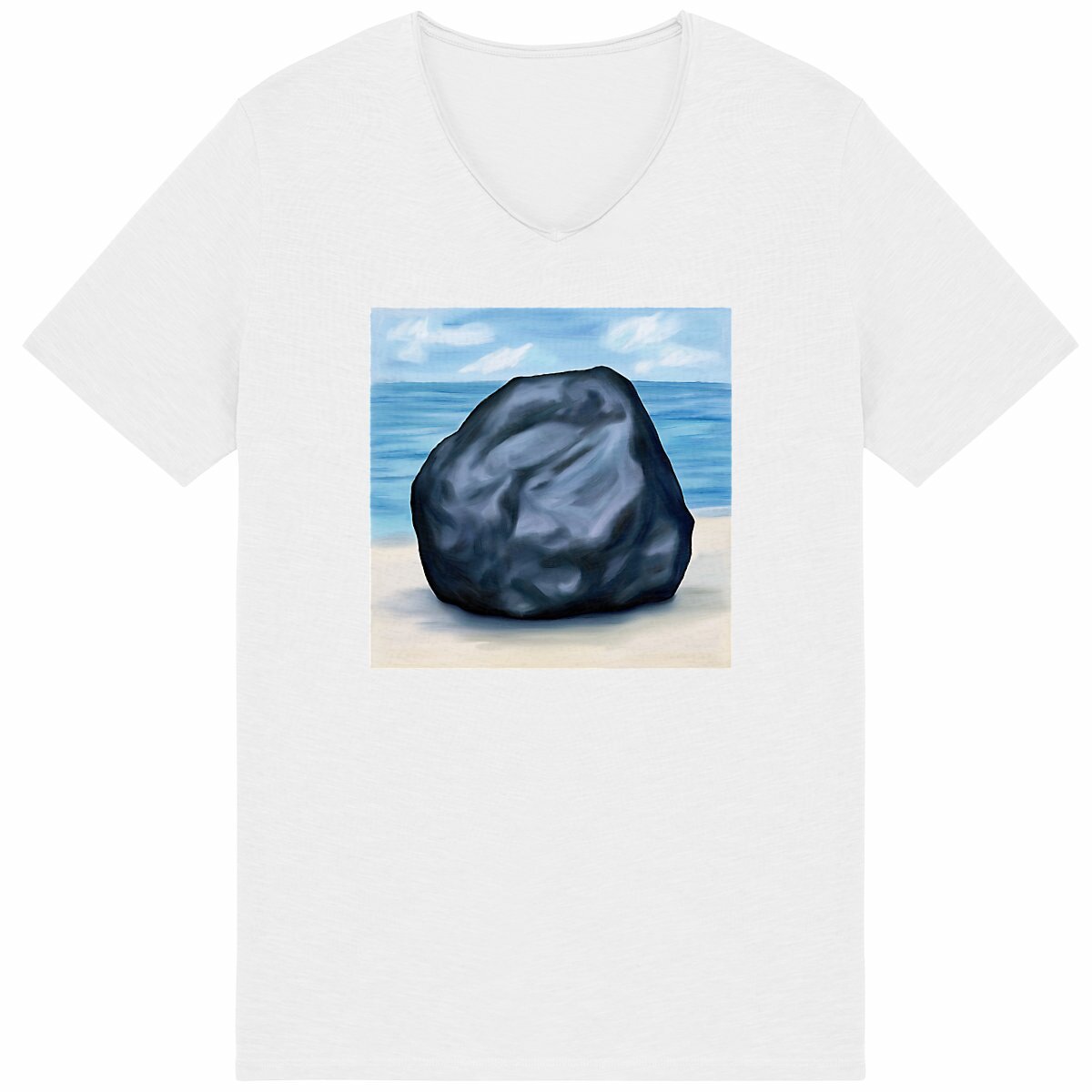 Blue Rock T-Shirt - front_white